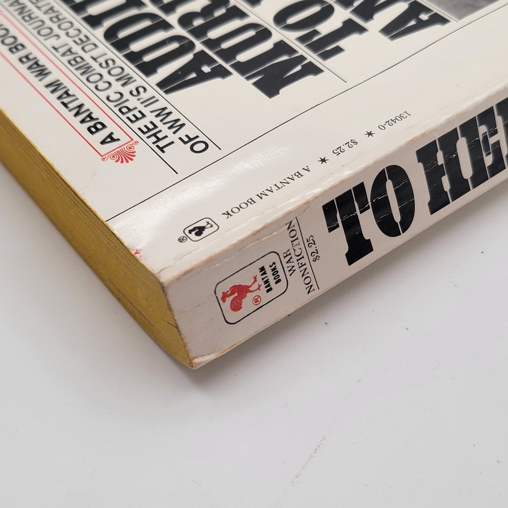 Audie Murphy To Hell and Back Paperback 1979 Illustrated Bantam War Book Good - Picture 11 of 14